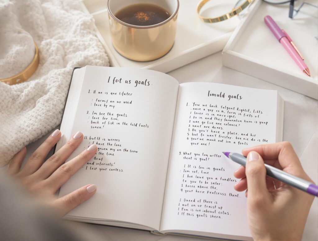 Daily coaching techniques like journalling helps to process emotions and set intentions